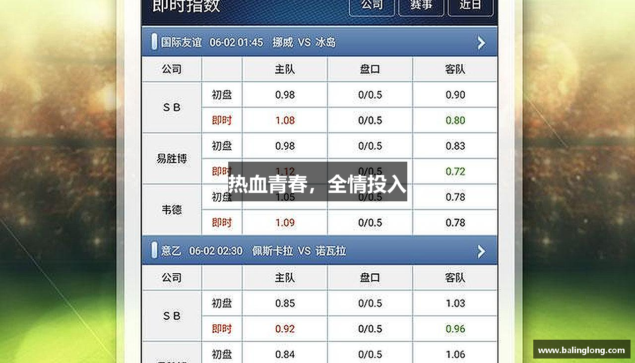 热血青春，全情投入